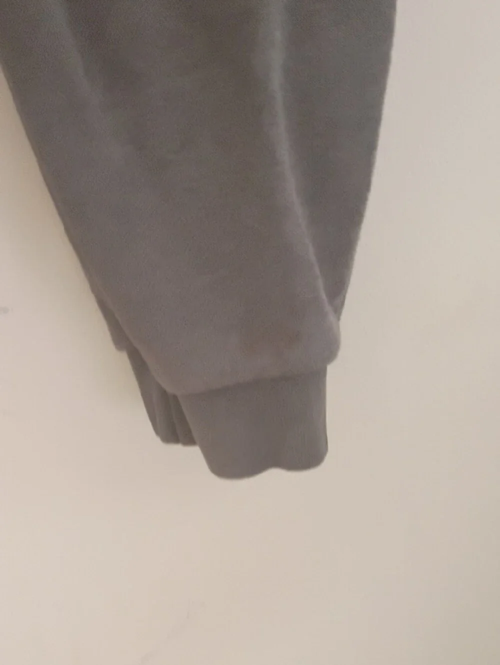 Nike Kids Charcoal Gray Fleece Joggers with White Swoosh